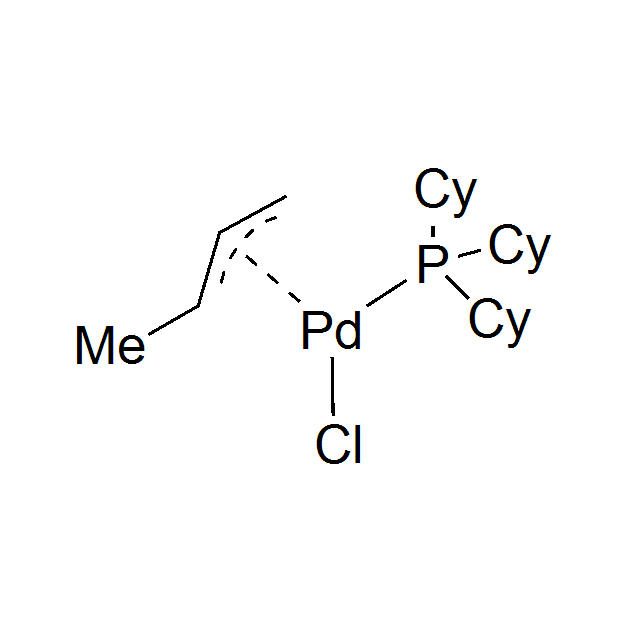 氯(巴豆基)(三环己基磷)钯(II)，[P(Cy)3] Pd(crotyl)Cl